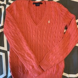Ralph Lauren used woman sweater, v neck, size M
